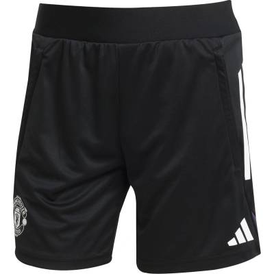 adidas Дамски къси панталони Adidas Manchester United Shorts 2025 2026 Womens - Black