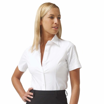 Siggi Group Дамска риза Barbara - 97% памук, еластична материя, бяла (28CM0165/00-9011)