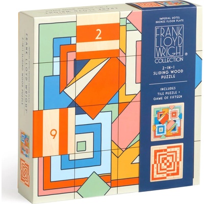 GALISON Posuvné dřevěné Frank Lloyd Wright Imperial Hotel 2v1 16 dielov