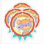 LearnHow Paper Medal - Brave Patient Super Mis 4pcs