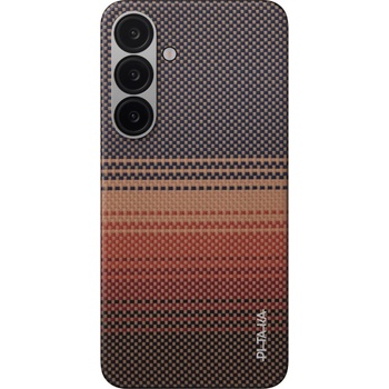 PITAKA Гръб Pitaka за Samsung Galaxy S25 Plus, Tactile Woven Case, Sunset