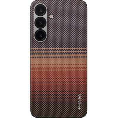 PITAKA Гръб Pitaka за Samsung Galaxy S25 Plus, Tactile Woven Case, Sunset