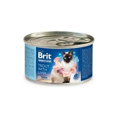 Brit Premium by Nature Cat Trout with Liver 200 g