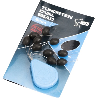 Nash Korálek Tungsten Oval Beads 4mm 10ks