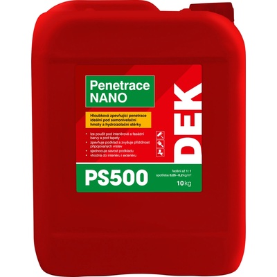Penetrace stavební DEK NANO PS500 10 kg – Zboží Mobilmania