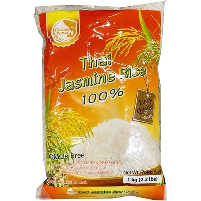 Golden Coral Thajská Jazmínová ryža 1 kg