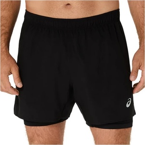 ASICS Мъжки шорти за бягане Asics Core 2-n-1 5'' Short Running shorts - Performance Black / Performance Black - размер XXL (012-3406-0116)