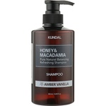 KUNDAL Honey & Macadamia Nature Shampoo - Amber Vanilla - Подхранващ Шампоан 500ml