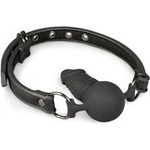 EASYTOYS Топка-гаг със силиконова топка (p22670)