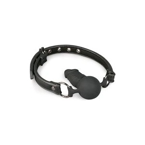 EASYTOYS Топка-гаг със силиконова топка (p22670)