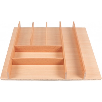 Příborník Elletipi Wood Line do zásuvky 60 cm, MDF buk, PLA N50060 18 PLA_N50060_18