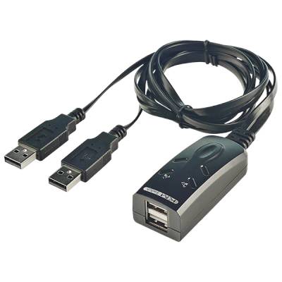 Lindy Switch KM 2PC, превключвател за клавиатура и мишка 32165 (32165)
