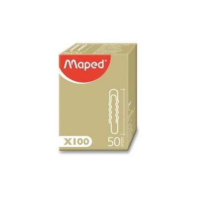 Maped - kancelářské ocelové sponky - 50 mm, 100 ks
