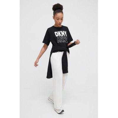 DKNY Спортен панталон Dkny в бежово с изчистен дизайн DP3P3339 (DP3P3339)