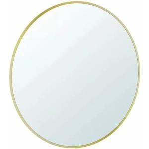 Gala Огледало с LED осветление Gala Diam 80x80 см златно (G3850352)