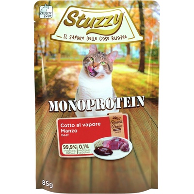 Stuzzy Cat Adult GF monoprotein hovězí 85 g