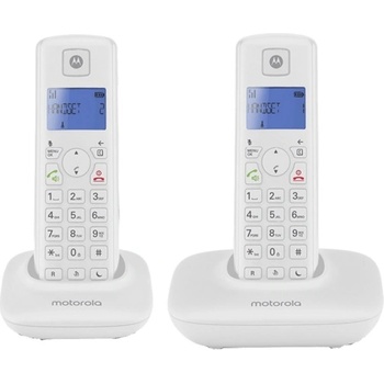 Motorola t402 безжичен телефон, dect, БЯЛ (t402)