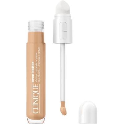 Clinique Even Better All Over Concealer + Eraser korektor na tvár CN 62 Porcelain Beige 6 ml