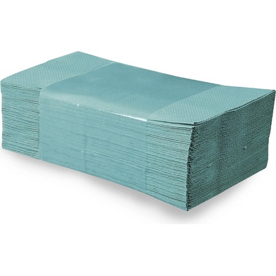 Wimex PAP-Recy ZZ V, 1 vrstva, zelené, 25 x 23 cm, 4000 ks