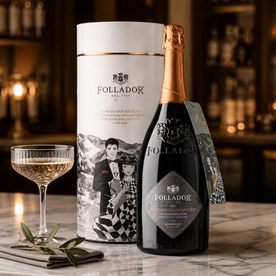 Prosecco Superiore brut 0,75 l + 2 originál poháre
