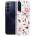 GKK Дамски Калъф за Samsung A55, GKK Elegant Flower Case, Бял (5949419086050)