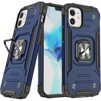 Wozinsky Калъф Wozinsky Ring Armor за iPhone 14 Plus брониран капак магнитен държач пръстен син (5907769320361)