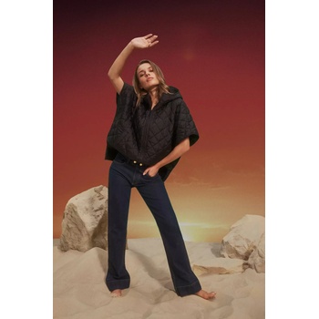 Moodo Тъмносини широки дънки със среден колан Moodo Moodo | Bezhov | ЖЕНИ | XS