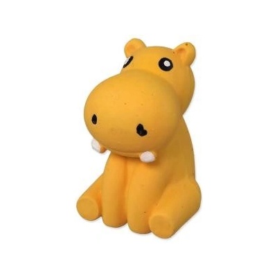 Dog Fantasy Displej hračky Latex Hippo 3 x 8 ks