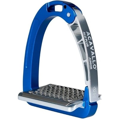 ACAVALLO Bezpečnostní třmeny Arena Aluplus Junior blue – Sleviste.cz