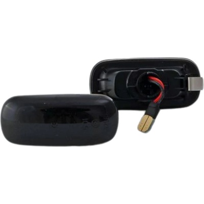 Диодни мигачи за audi a4 b6 b7 (2001-2008) / a6 c6 (2004-2011) / a3 8p (2003-2013) - опушени с бягащ мигач (sa039d)