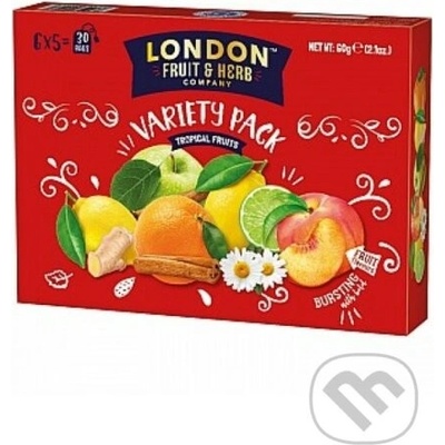 London Tropical Fruit display 6 x 5 sáčků