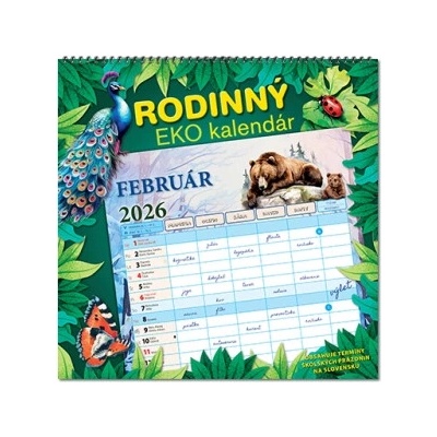 RODINNÝ EKO nástenný 2026