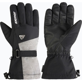 ZIENER Мъжки скиорски ръкавици ZIENER Gentiano-Z AS black/white