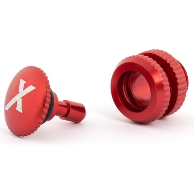 Xessories Tankovací ventil X logo červený