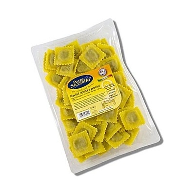 Sassella Čerstvé panzerotti /ravioli s ricottovo hříbkovou náplní 0,5 kg