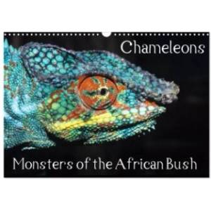 Calvendo Chameleons Monsters of the African Bush (Wall Calendar 2026 DIN A3 landscape), CALVENDO 12 Month Wall Calendar | Calvendo, Chris Hellier