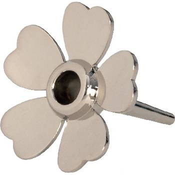 Design House Stockholm Me to You поставка за свещ за торта, сребърна (2751-9100)