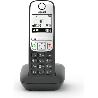 Gigaset A690 Dect телефон, зарядна станция, черен (GIGA021)