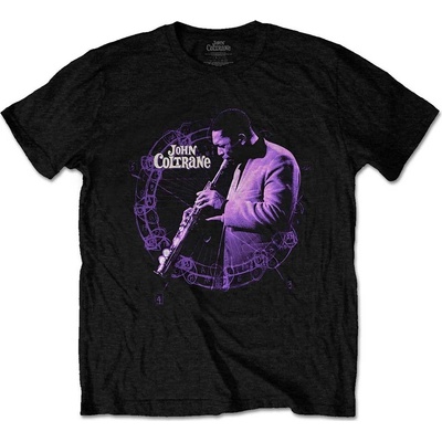 John Coltrane tričko Circle Live čierne