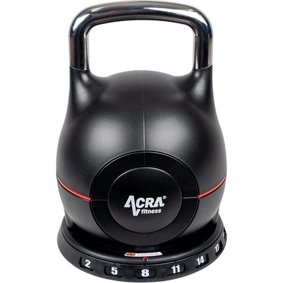 Acra Kettlebell 7v1 - nastavitelný 2-20 kg – Zbozi.Blesk.cz