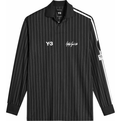 Y3 Риза с дълъг ръкав Y3 Mens Elite 5 Long Sleeve Shirt - Black
