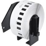 Makki съвместими етикети Brother DK-22210 - Roll White Continuous Length Paper Tape 29mm x 30.48m, Black on White - MK-DK-22210 (MK-DK-22210) - zettabytex