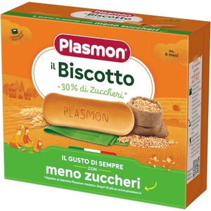 PLASMON Бишкоти Plasmon - С -30% захар, 6+м, 320 g (0415) - ozone
