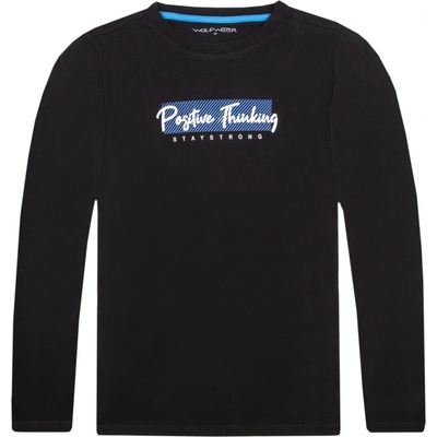 Wolf pánské tričko S2372B černá