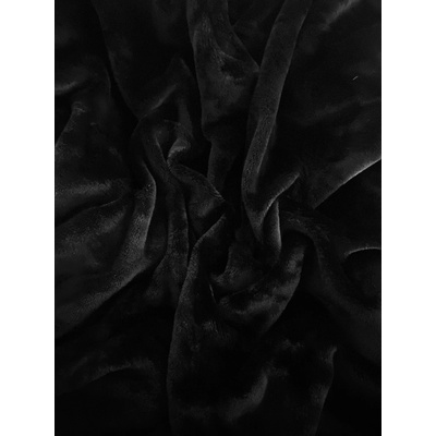 Intermedic Prestieradlo mikroplyš 90x200 - Čierna