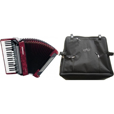 Hohner A16432 SET Пиано акордеон Red (A16432-SET)