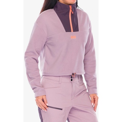 Helly Hansen Daybreaker Cropped Fleece purple clay