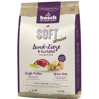 Bosch Soft Senior Goat & Potato 2 x 2,5 kg