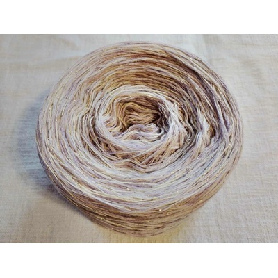 Melírové merino Suzi 4-nitka 1000m s lurexem