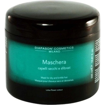 Diapason cosmetics milano Възстановяваща маска за суха и изтощена коса dcm 500мл